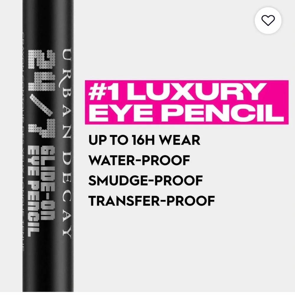 Urban Decay CORUPT dark metallic Reddish Brown pencil eyeliner
